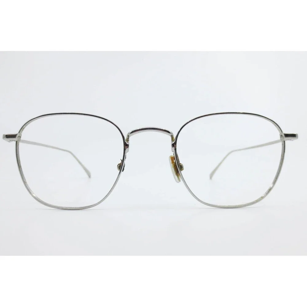 Derek Lam Silver Metal Round Eyeglasses Frames 48-20-145 38379
